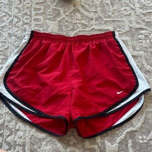 Nike Women's Red Running Shorts